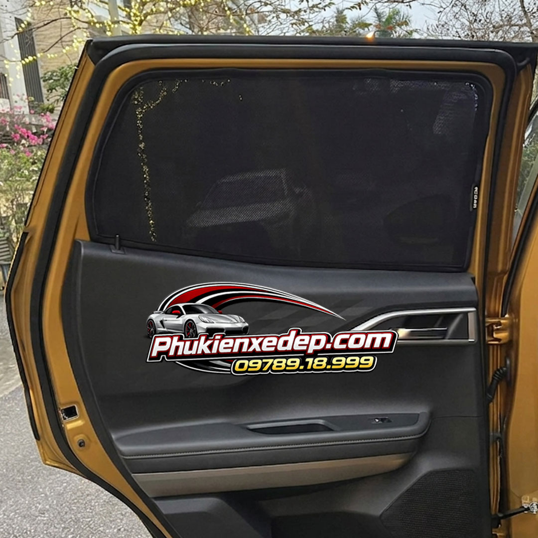 Rèm Che Nắng Ô tô Nam Châm Mitsubishi Xforce - Đồ chơi xe hơi, phụ kiện ô tô, trang trí xe hơi - góc nhìn 2