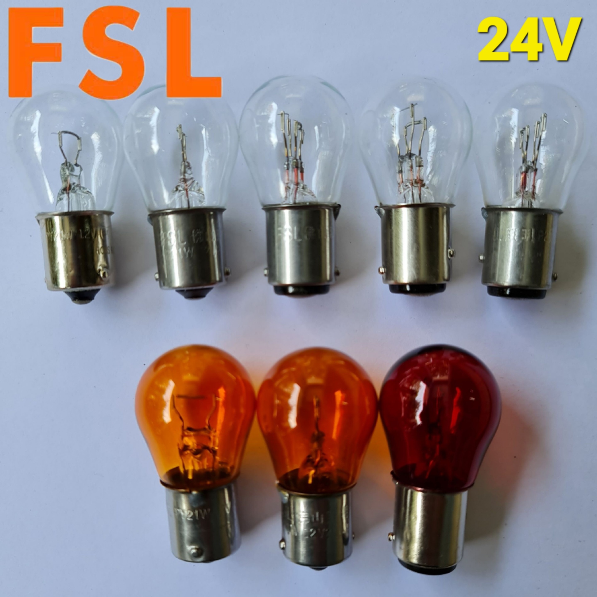 Bóng Tín Hiệu Halogen Ô Tô Đui Cài FSL 24V G18 2405 2409 2410 2412 - hình ảnh sản phẩm