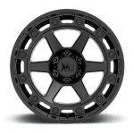 XD862 Raid Satin Black 20"/6x139.7 - Lốp Xe Hải Triều - góc nhìn 3