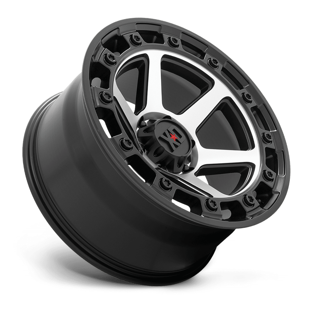 XD862 Raid Satin Black Machine 20"/6x139.7 - Lốp Xe Hải Triều - hình ảnh sản phẩm