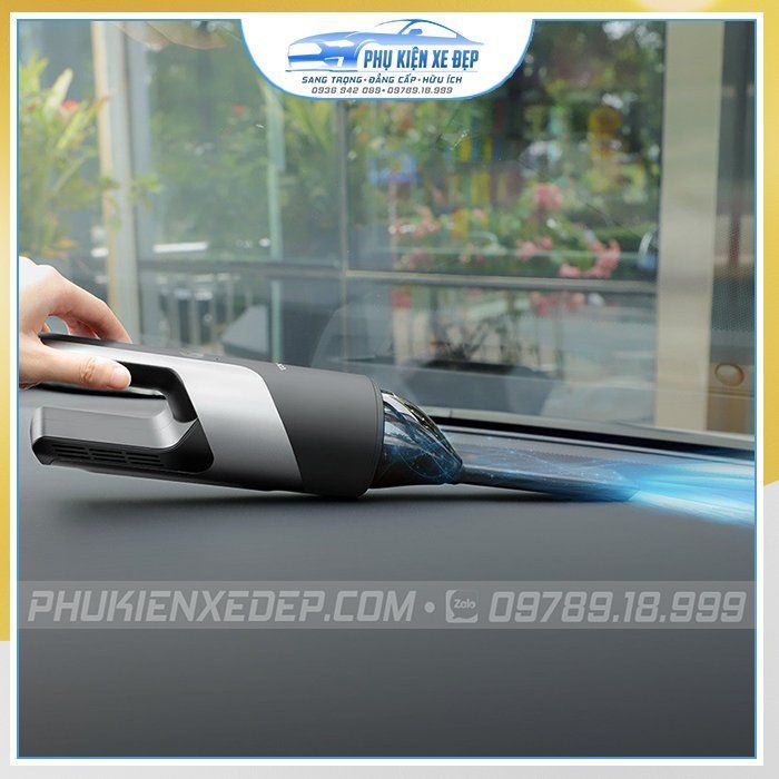 Máy hút bụi cầm tay Sạc Pin Hoco chính hãng - Bảo hành 1 năm - góc nhìn 2