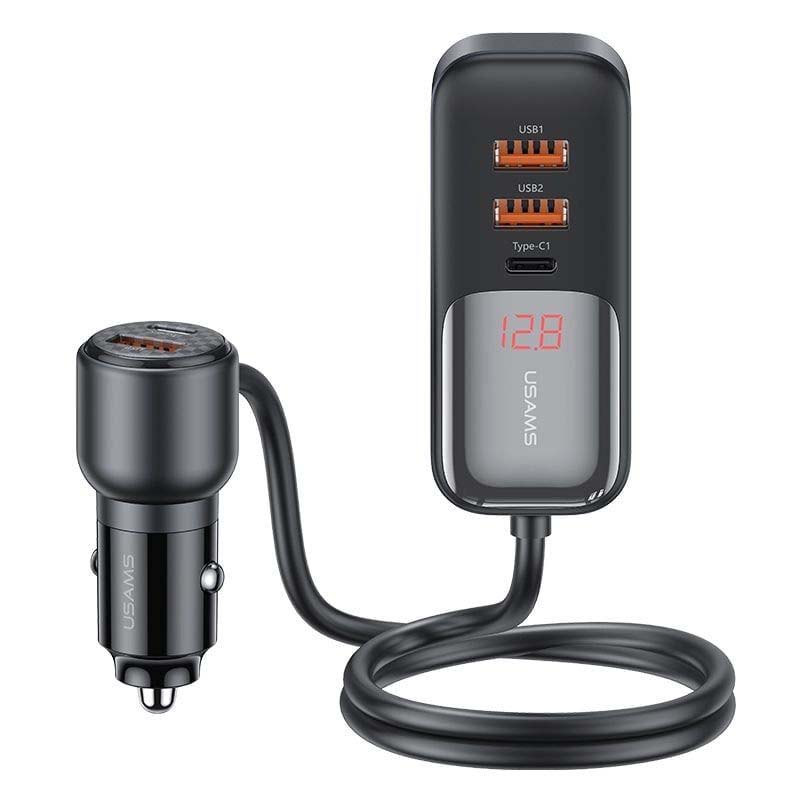 Tẩu Sạc Ô Tô USAMS CC213 165W Chính Hãng