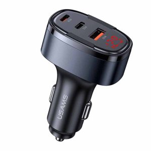 Tẩu Sạc Ô Tô USAMS CC257 100W Siêu Nhanh