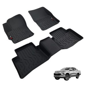 Thảm Lót Sàn Ô Tô Kardo Mitsubishi Triton 2020 - Nay - Đồ chơi xe hơi, phụ kiện ô tô, trang trí xe hơi