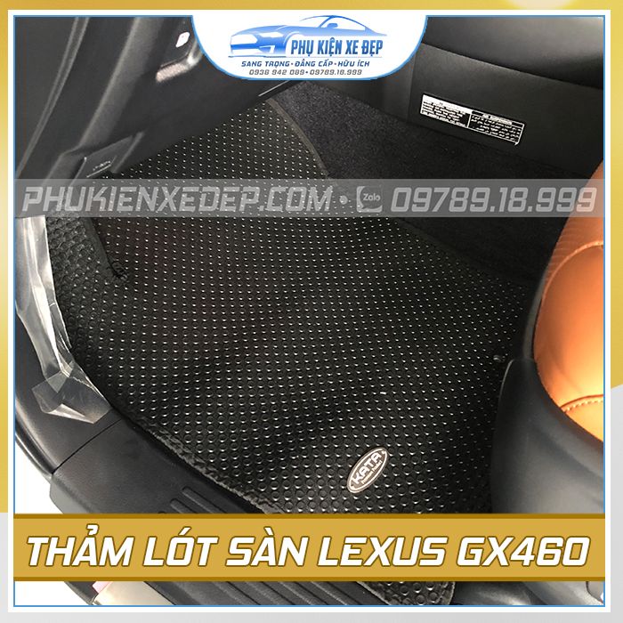 Thảm lót sàn ô tô Kata Lexus GX460 - góc nhìn 2