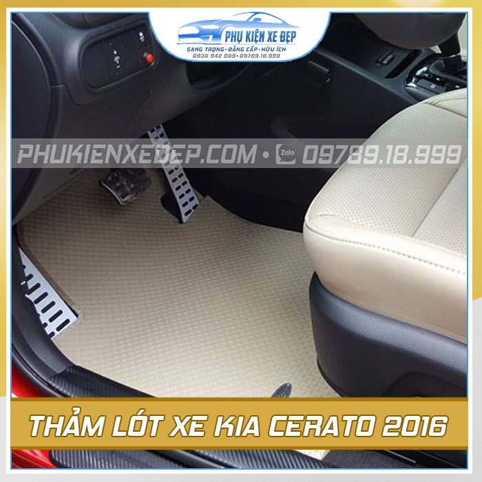 Thảm lót sàn ô tô Kata KIA Cerato - góc nhìn 3