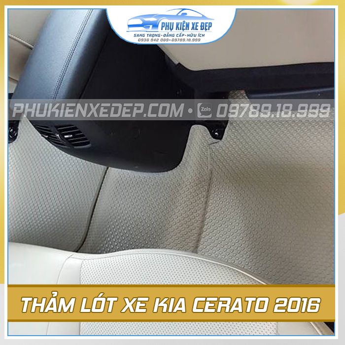 Thảm lót sàn ô tô Kata KIA Cerato - góc nhìn 5