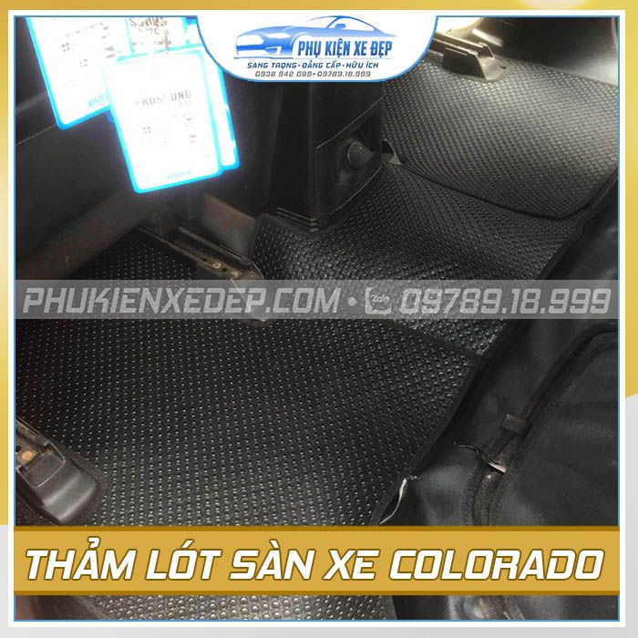 Thảm lót sàn ô tô Kata Chevrolet Colorado - góc nhìn 2