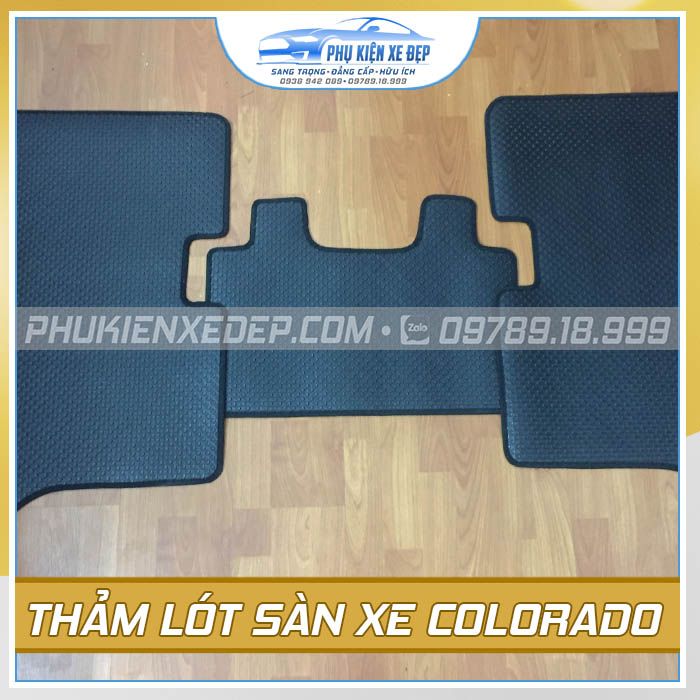 Thảm lót sàn ô tô Kata Chevrolet Colorado - góc nhìn 3
