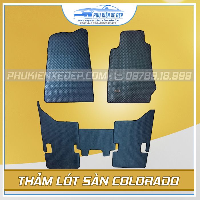 Thảm lót sàn ô tô Kata Chevrolet Colorado - góc nhìn 5