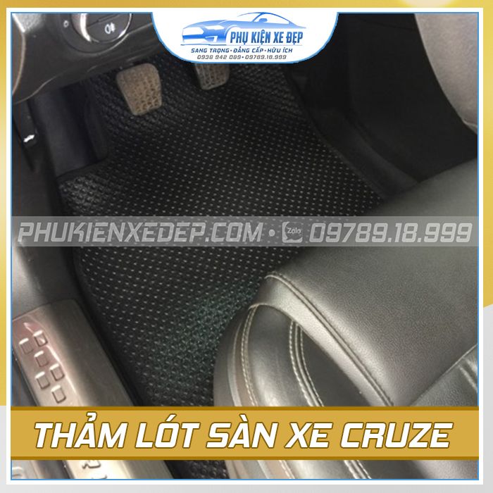 Thảm lót sàn ô tô Kata Chevrolet Cruze - góc nhìn 4
