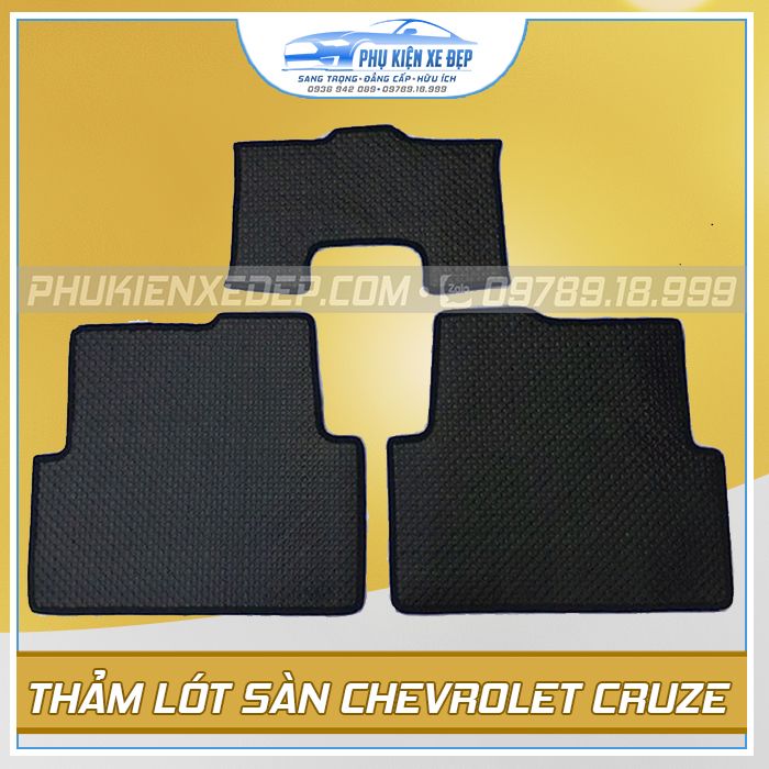 Thảm lót sàn ô tô Kata Chevrolet Cruze - góc nhìn 5