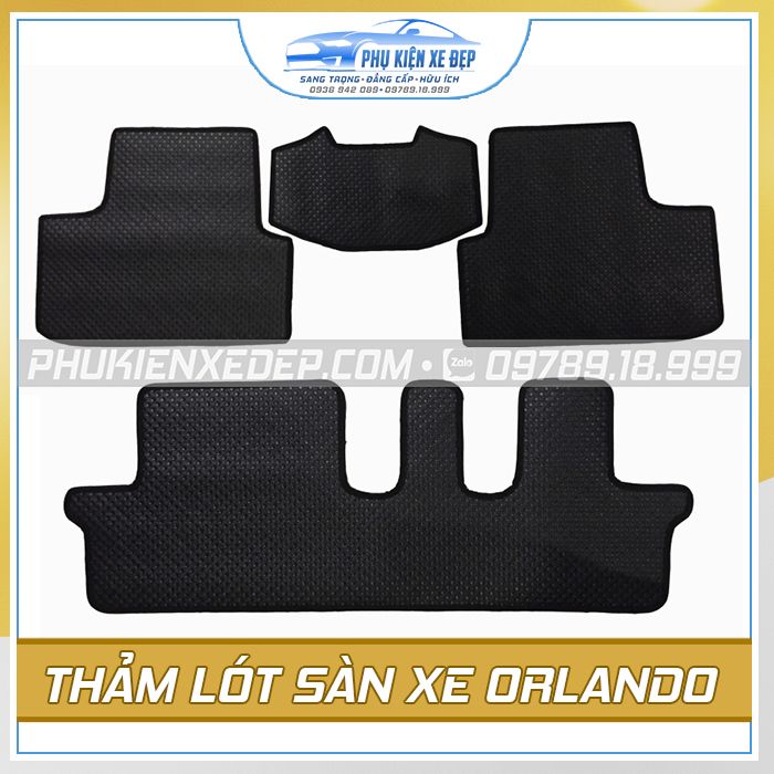 Thảm lót sàn ô tô Kata Chevrolet Orlando - góc nhìn 2
