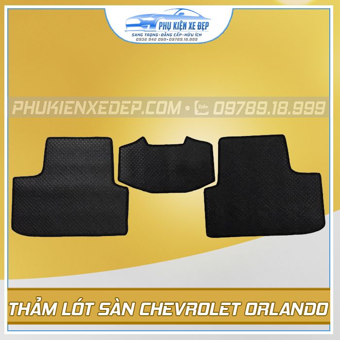 Thảm lót sàn ô tô Kata Chevrolet Orlando - góc nhìn 4