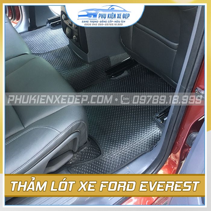 Thảm lót sàn ô tô Kata Ford Everest - góc nhìn 2