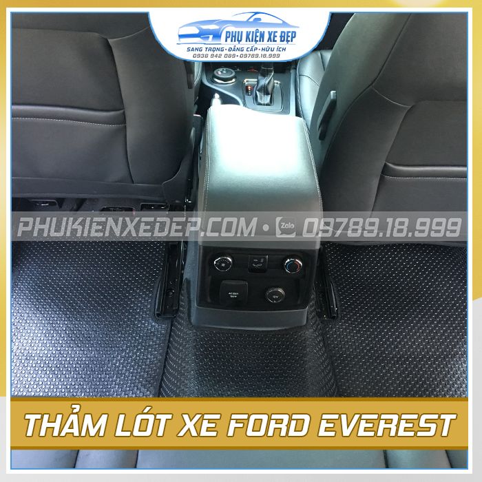 Thảm lót sàn ô tô Kata Ford Everest - góc nhìn 3