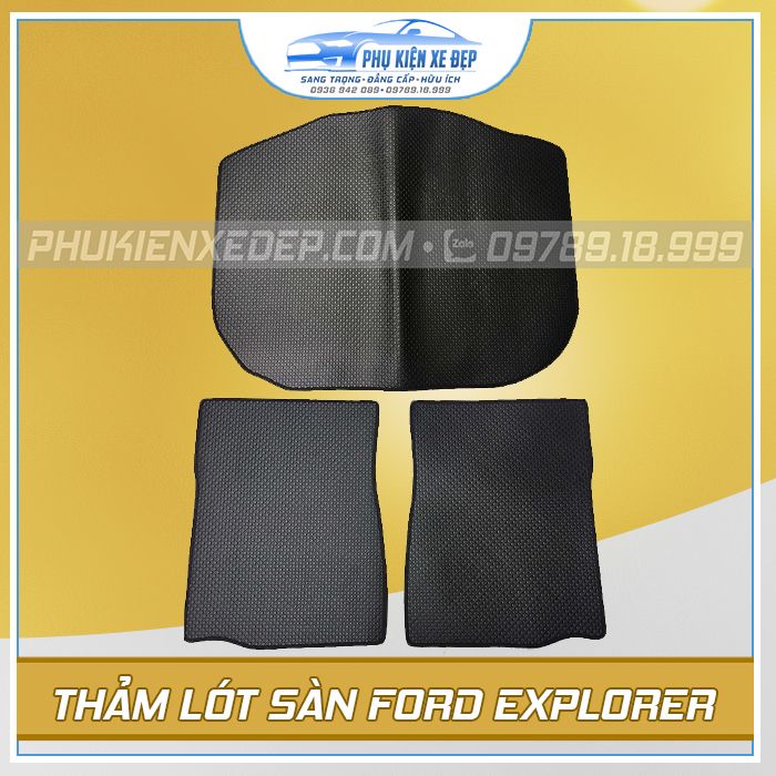 Thảm lót sàn ô tô Kata Ford Explorer - góc nhìn 5