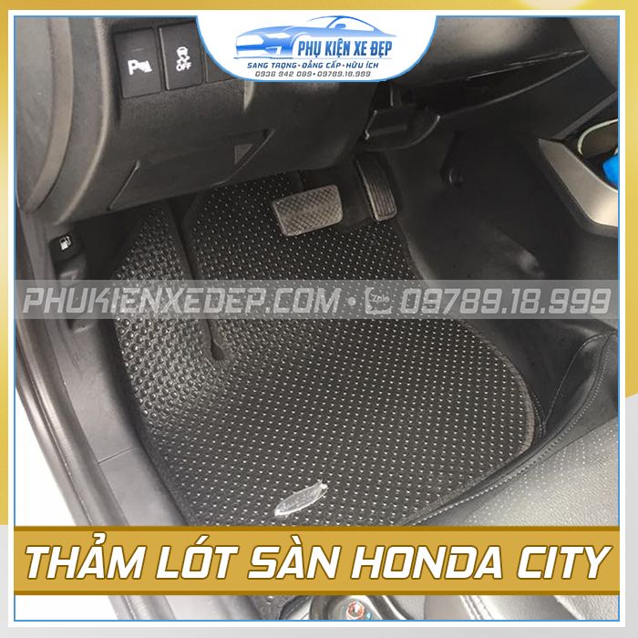 Thảm lót sàn ô tô Kata Honda City - góc nhìn 5