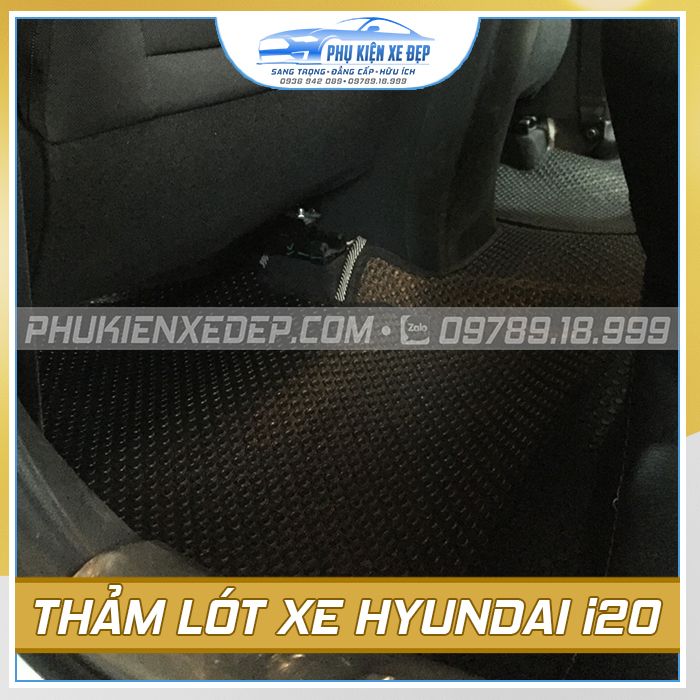 Thảm lót sàn ô tô Kata Hyundai I20 - góc nhìn 2