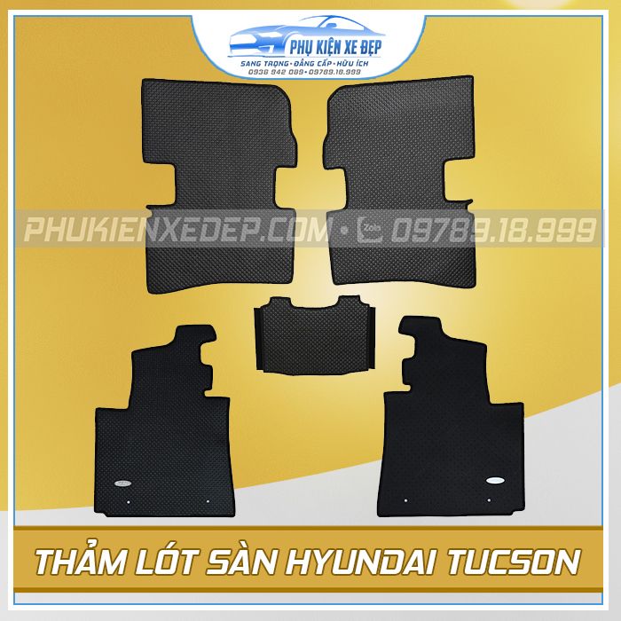 Thảm lót sàn ô tô Kata Hyundai Tucson - góc nhìn 2