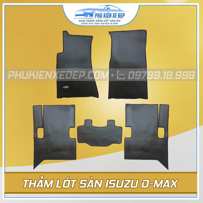 Thảm lót sàn ô tô Kata Isuzu D-Max - hình ảnh sản phẩm