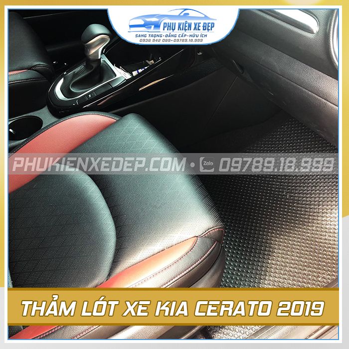 Thảm lót sàn ô tô Kata KIA Cerato - góc nhìn 2