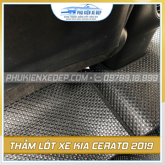 Thảm lót sàn ô tô Kata KIA Cerato - góc nhìn 3