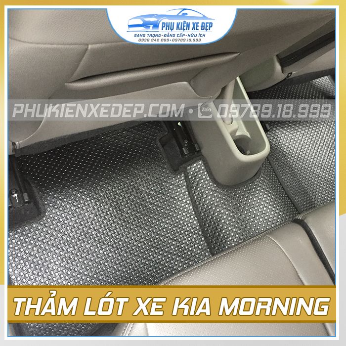 Thảm lót sàn ô tô Kata KIA Morning - hình ảnh sản phẩm