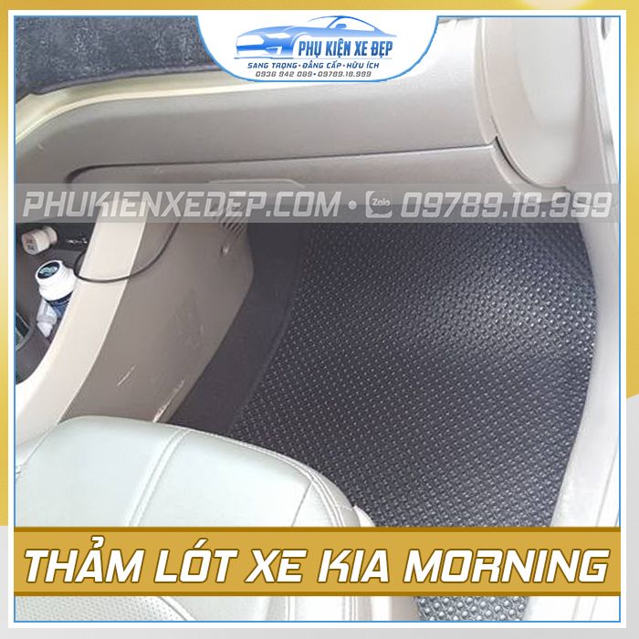 Thảm lót sàn ô tô Kata KIA Morning - góc nhìn 2