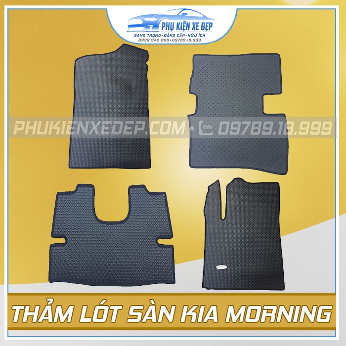Thảm lót sàn ô tô Kata KIA Morning - góc nhìn 5
