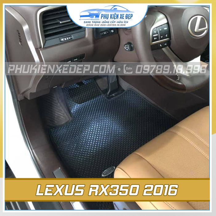 Thảm lót sàn ô tô Kata Lexus RX350 - góc nhìn 4