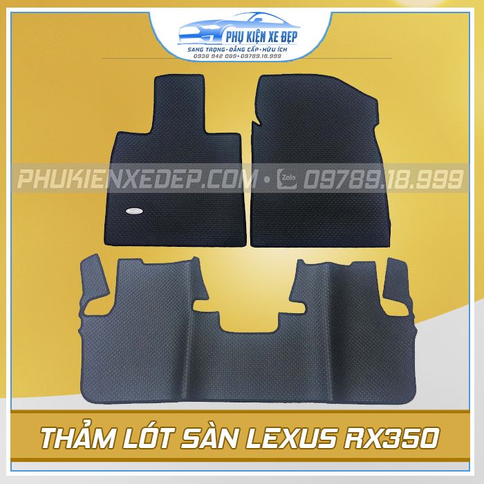 Thảm lót sàn ô tô Kata Lexus RX350 - góc nhìn 5