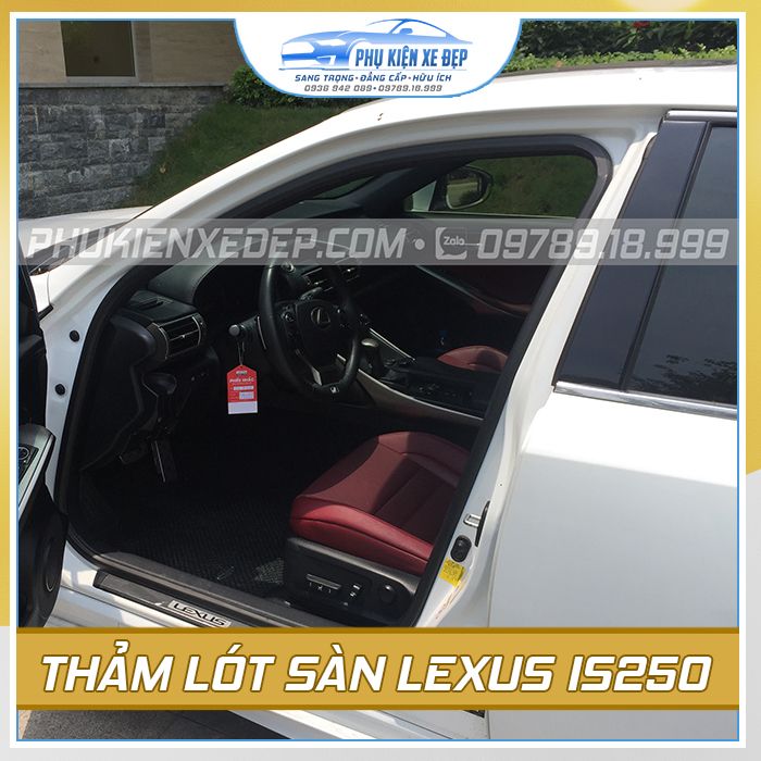 Thảm lót sàn ô tô Kata Lexus LS250 - góc nhìn 2