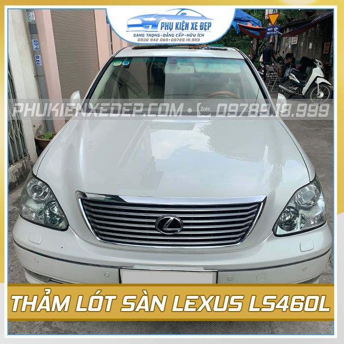 Thảm lót sàn ô tô Kata Lexus LS460L - góc nhìn 4