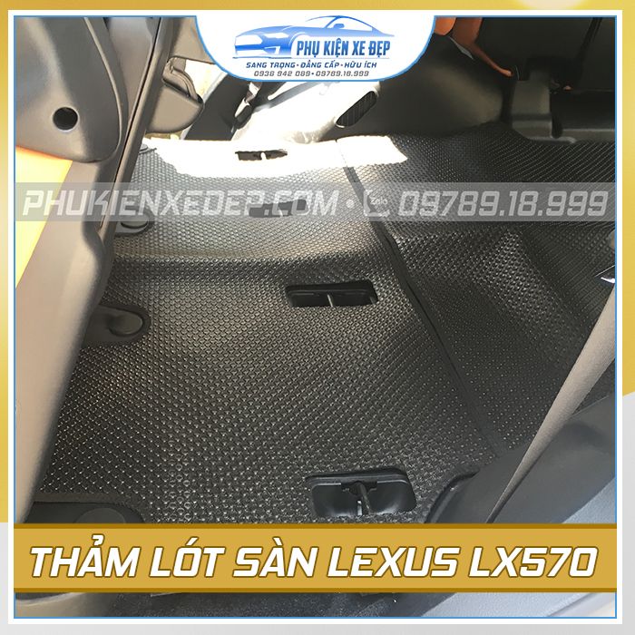 Thảm lót sàn ô tô Kata Lexus LX570 - góc nhìn 2
