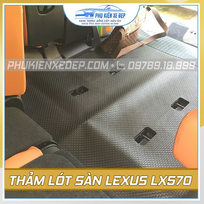 Thảm lót sàn ô tô Kata Lexus LX570 - góc nhìn 3