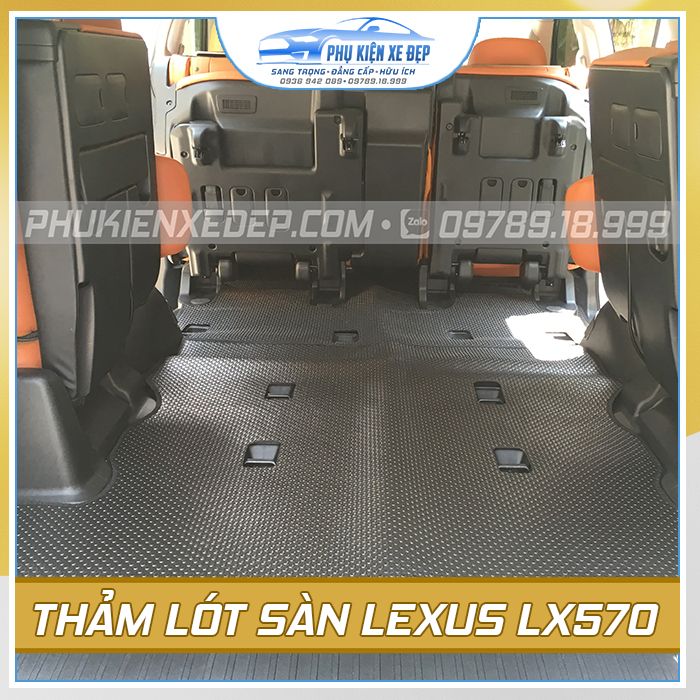 Thảm lót sàn ô tô Kata Lexus LX570 - góc nhìn 4