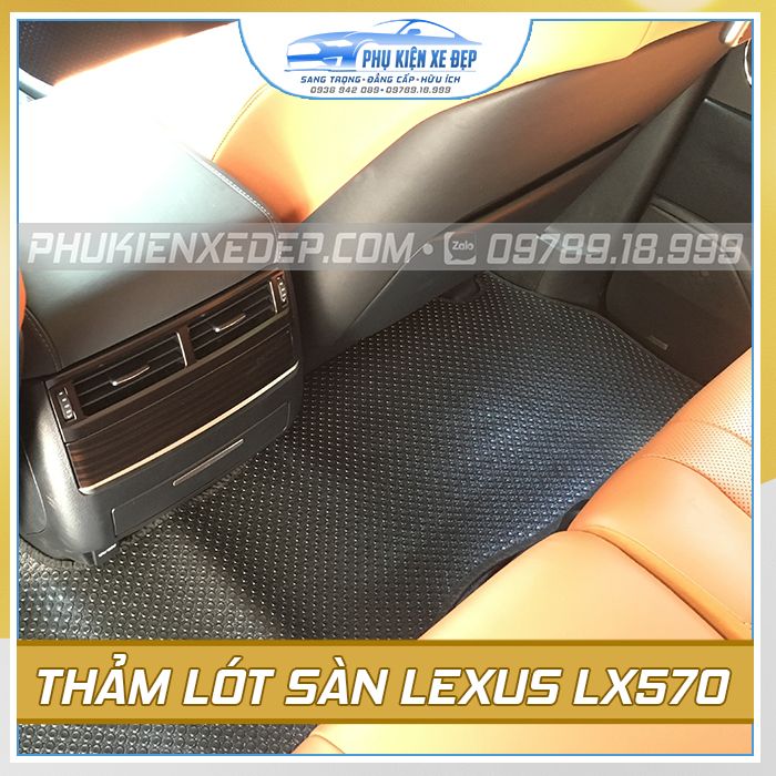 Thảm lót sàn ô tô Kata Lexus LX570 - góc nhìn 5