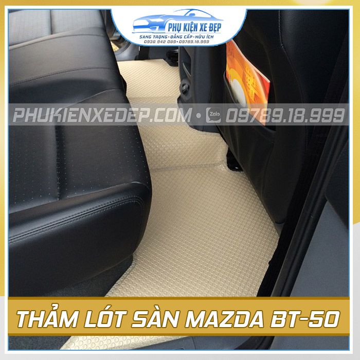 Thảm lót sàn ô tô Kata Mazda BT-50 - góc nhìn 3