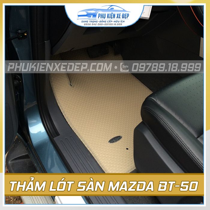 Thảm lót sàn ô tô Kata Mazda BT-50 - góc nhìn 5