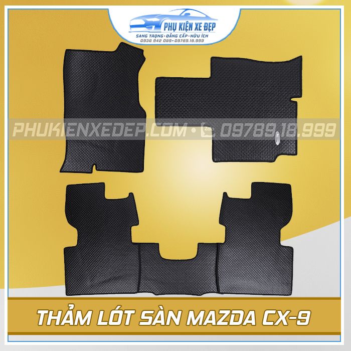 Thảm lót sàn ô tô Kata Mazda CX9 - hình ảnh sản phẩm