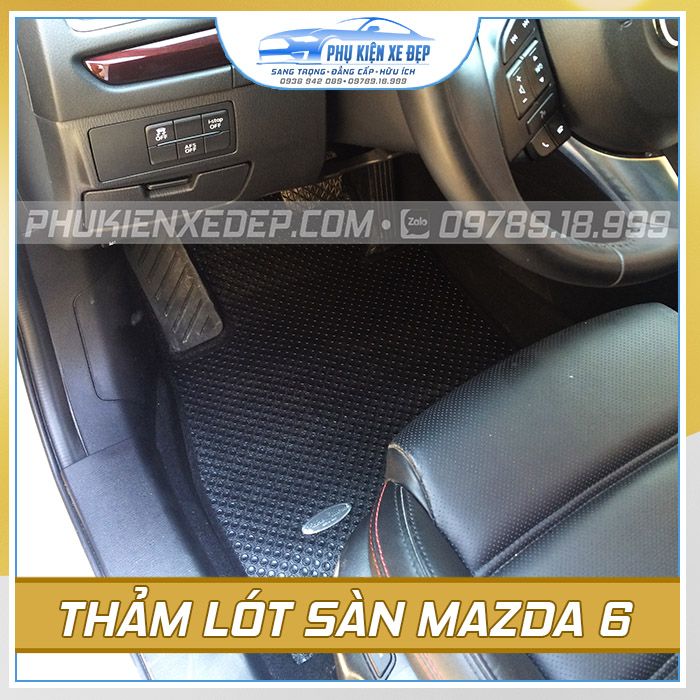 Thảm lót sàn ô tô Kata Mazda6 - góc nhìn 5