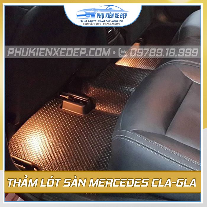 Thảm lót sàn ô tô Kata Mercedes-Benz CLA-GLA - góc nhìn 2