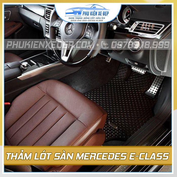 Thảm lót sàn ô tô Kata Mercedes-Benz E-Class - góc nhìn 3
