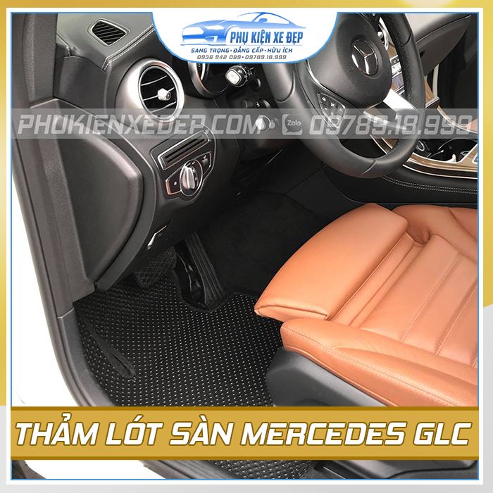 Thảm lót sàn ô tô Kata Mercedes GLC - góc nhìn 5