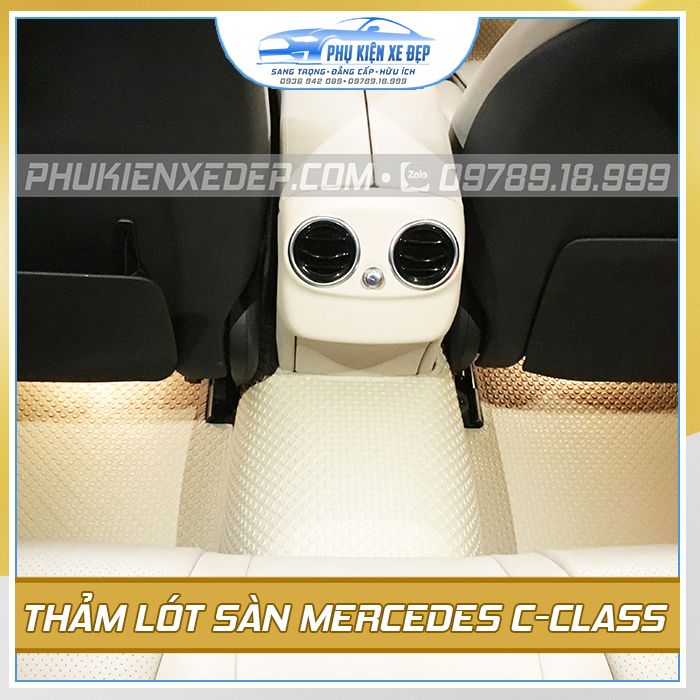 Thảm lót sàn ô tô Kata Mercedes-Benz C-Class - góc nhìn 2