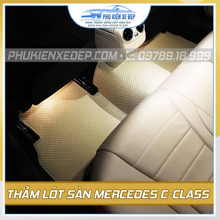 Thảm lót sàn ô tô Kata Mercedes-Benz C-Class - góc nhìn 4