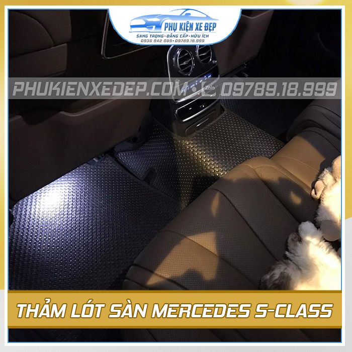 Thảm lót sàn ô tô Kata Mercedes-Benz S-Class - góc nhìn 2