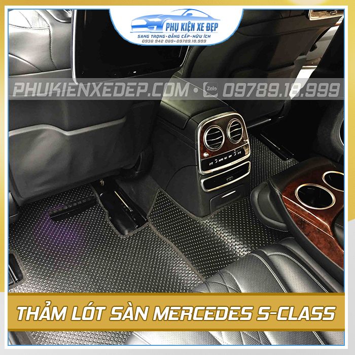 Thảm lót sàn ô tô Kata Mercedes-Benz S-Class - góc nhìn 3