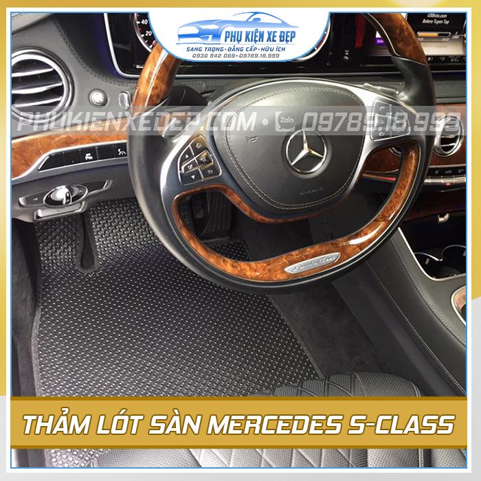 Thảm lót sàn ô tô Kata Mercedes-Benz S-Class - góc nhìn 4